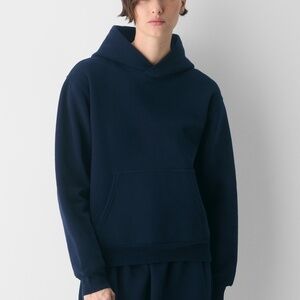 Aritzia Cozy Sweatfleece Perfect Hoodie - Navy